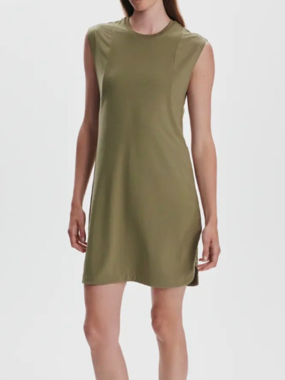 NWT M Naples 31.5 Dress in Dusky Green